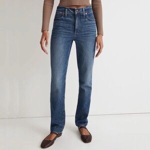 Madewell Medium Wash The Perfect Vintage Jean Straight Fit Womens Size 25P